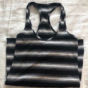 Lululemon striped racerback tank